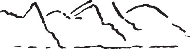 Figure 9.7. Hills with noteworthy conical points.
