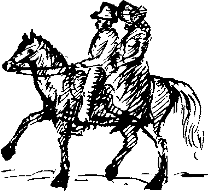 Figure 5.3. Planters on horseback.