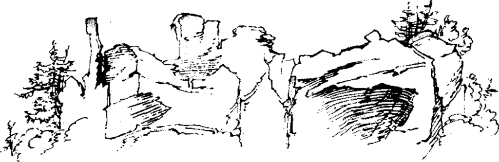 Figure 6.21. Towerlike rock turret.