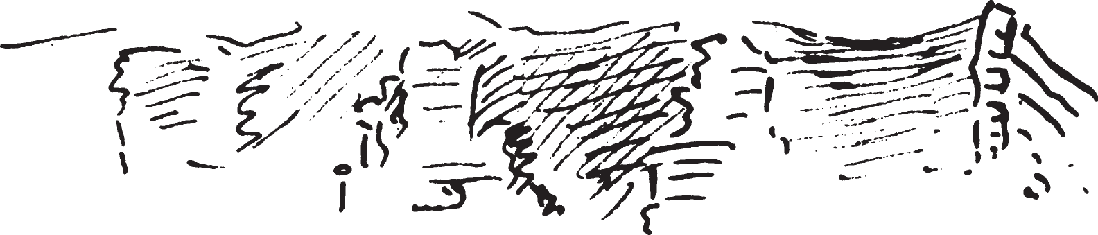 Figure 7.15. Rocky turrets.