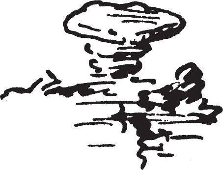 Figure 7.17. Tablelike rock formations at Lève-cul.