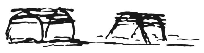 Figure 8.4. Indian lodge frames.